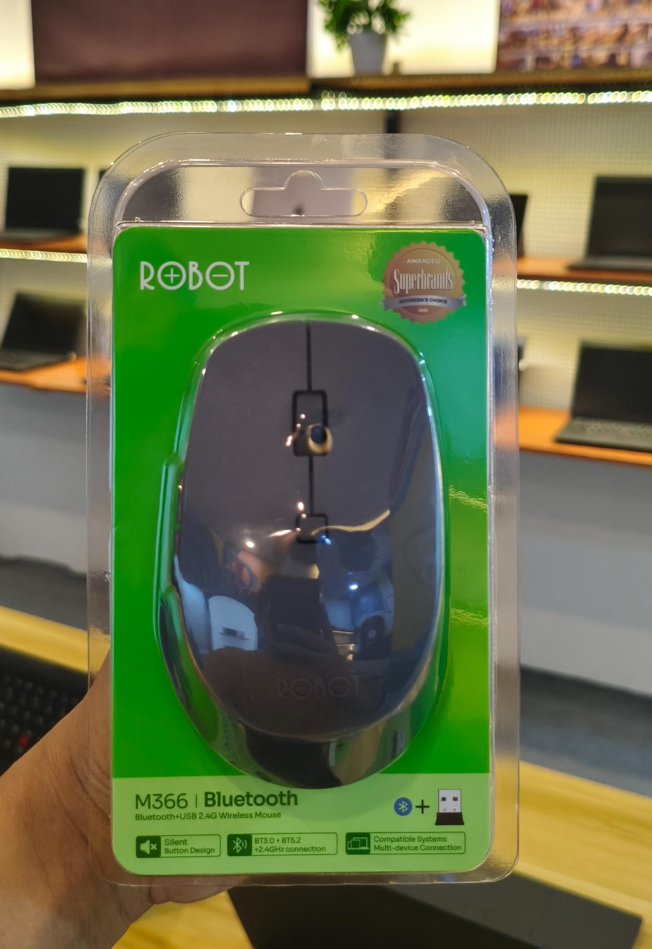 ROBOT  M366  Mouse Wireless  - foto 1