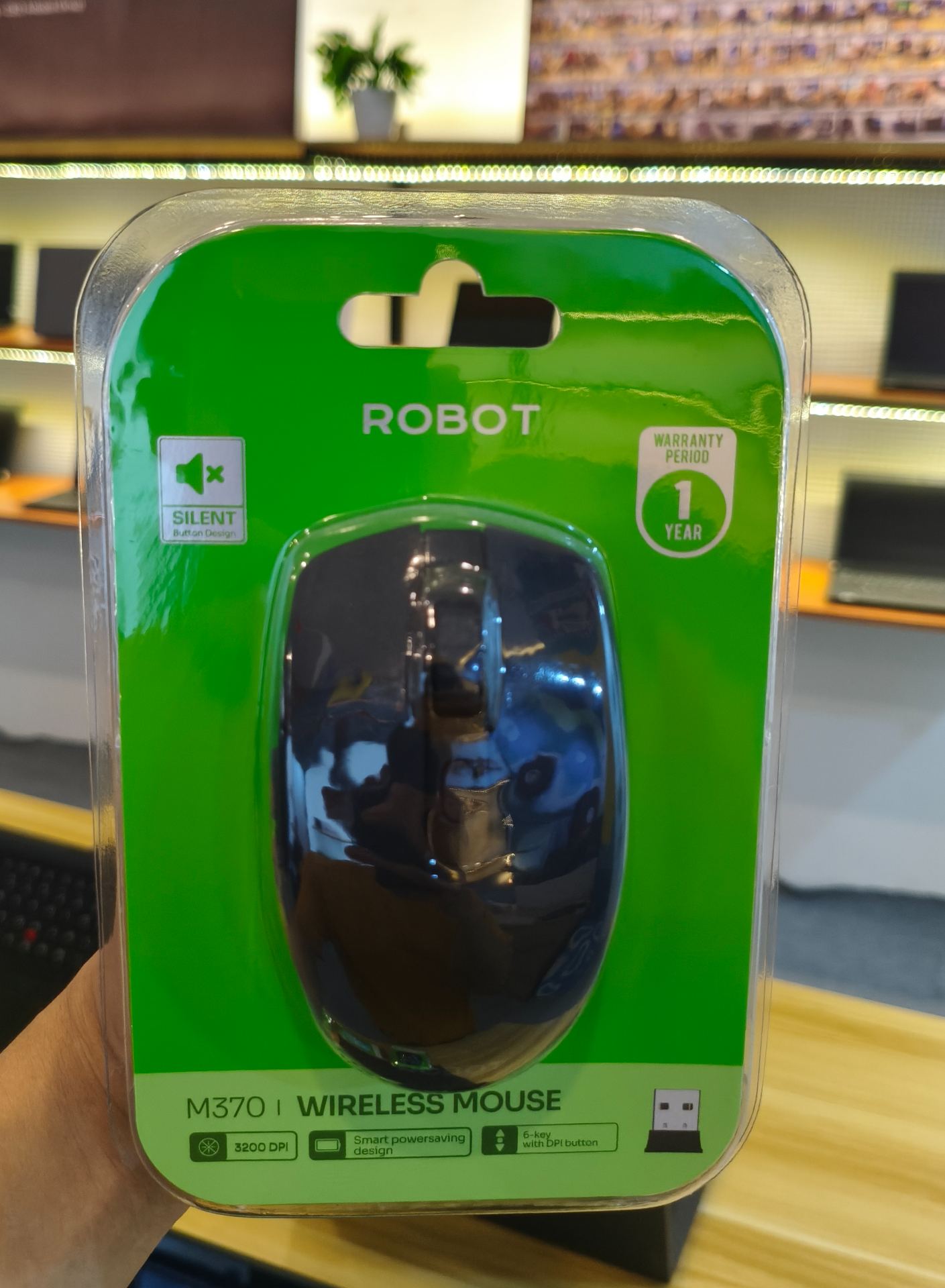 ROBOT  M370  Mouse Wireless  - foto 1